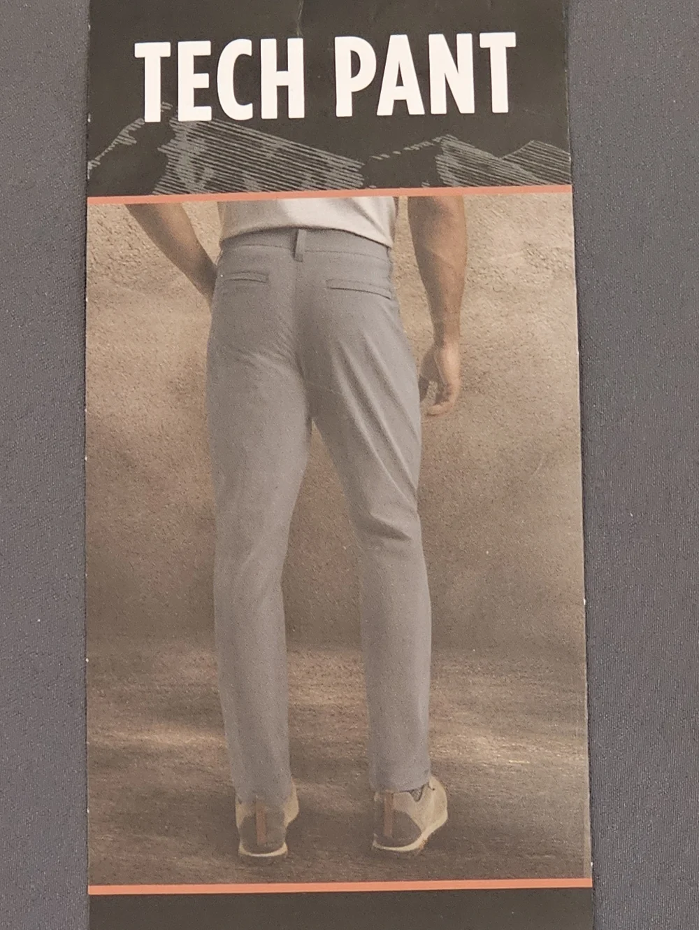 Weatherproof Vintage Straight Fit Tech Pants Water Resistant Gray 30 x 29
